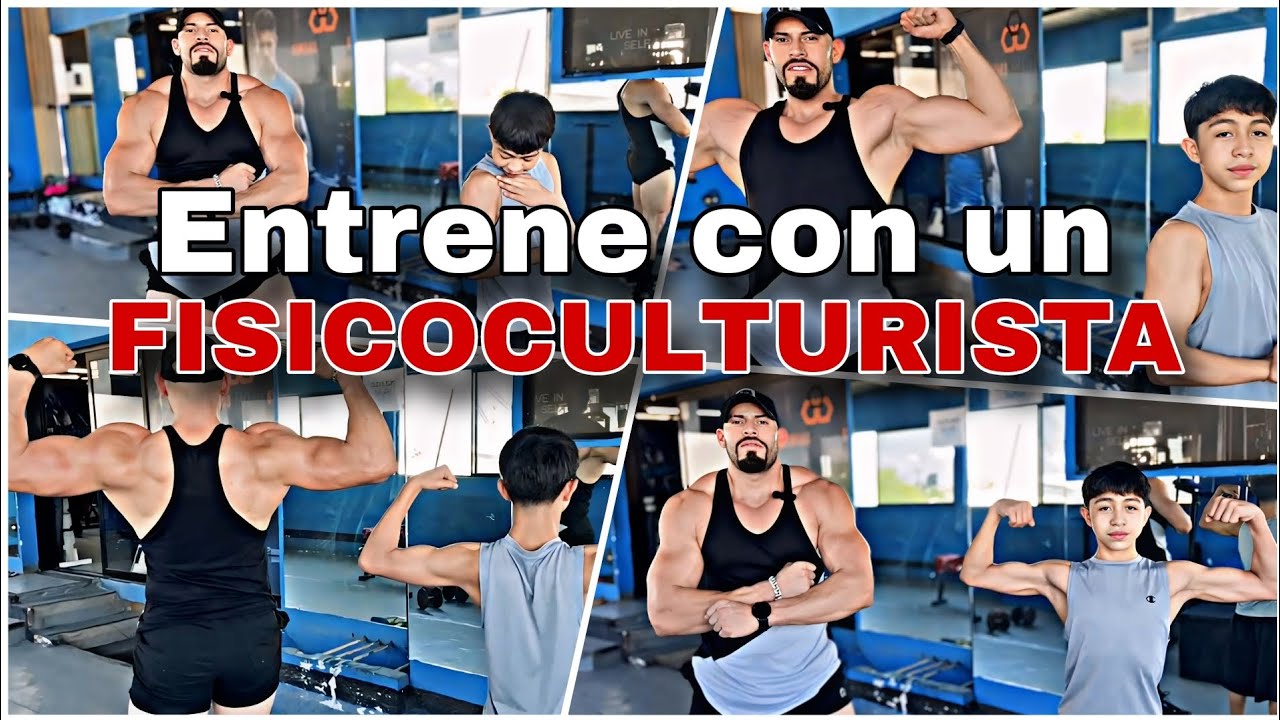 Rutina de ESPALDA y BICEPS con un FISICOCULTURISTA! - YouTube