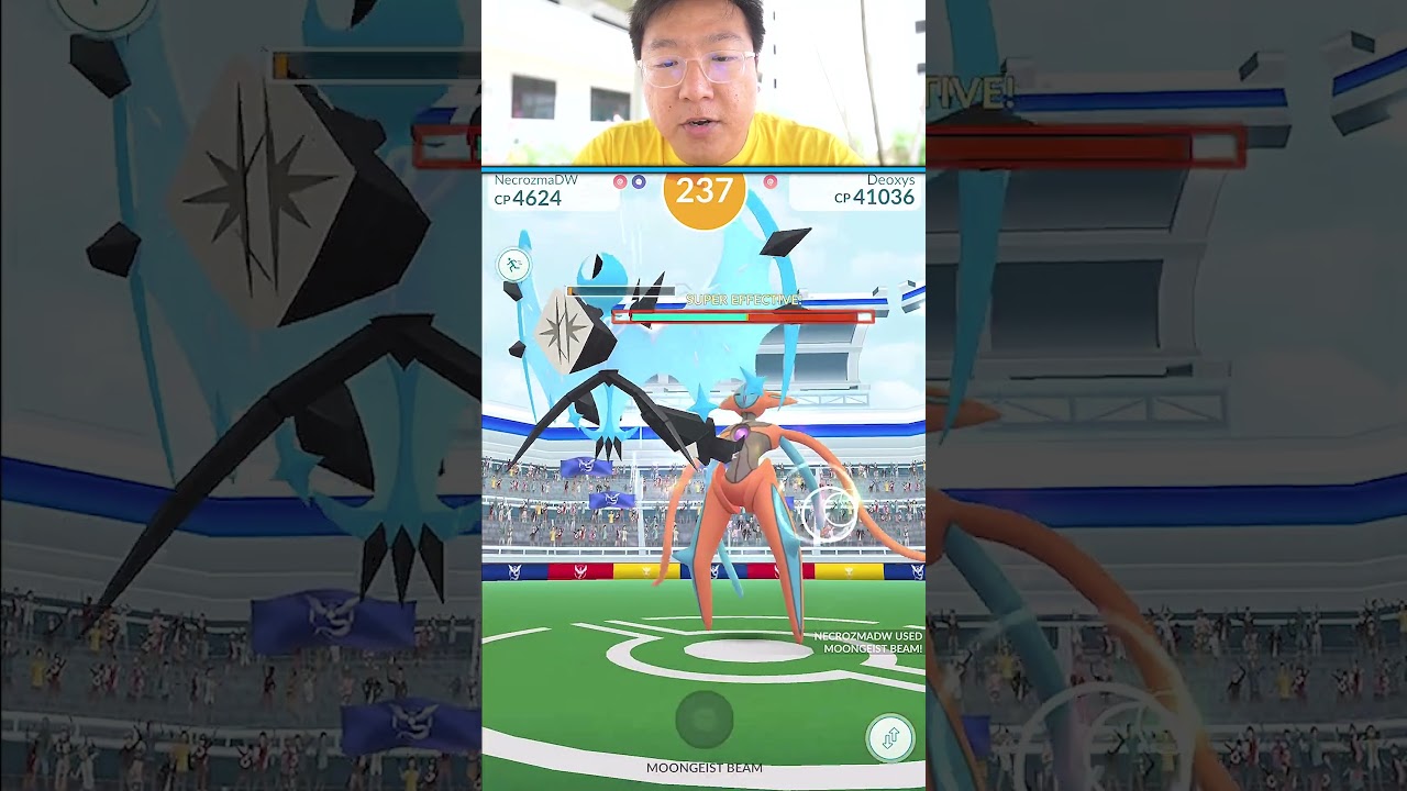 Deoxys Solo in Pokemon GO 