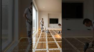 THIS FLOOR IS INSANE 😱 Luxury Epoxy Wood flooring #epoxyfloor #shorts