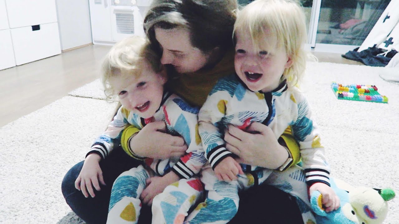 Triplets Fight for Bedtime Cuddles YouTube