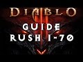 Guide rush lvl 170  astucestips  diablo 3