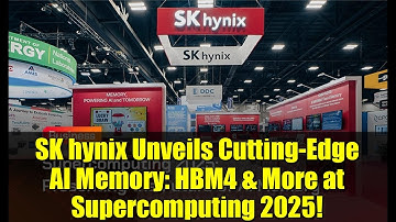 SK hynix Unveils Cutting-Edge AI Memory: HBM4 & More at Supercomputing 2025!