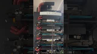 new type drying systm for 8 colors stack type flexo printing machine