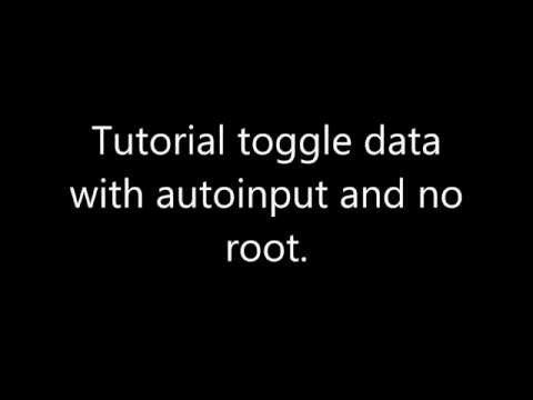 Tutorial toggle data with autoinput and Tasker in Lollipop