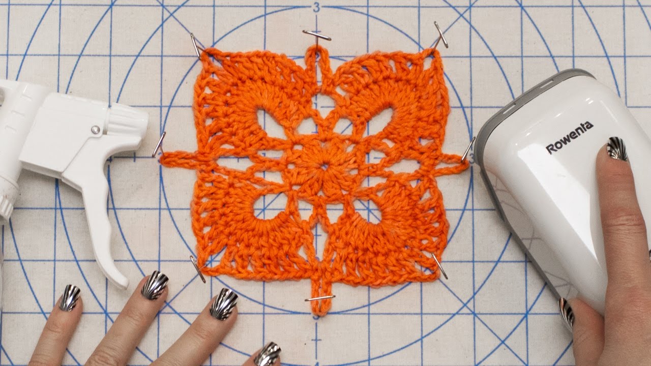 How to Block Crochet - 3 DIFFERENT METHODS! 🧶 