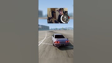 Learning How To Drift in BeamNG Drive with Wheel + Handbrake #shorts