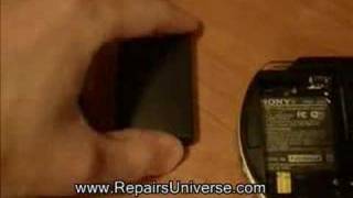 Sony PSP Battery exchanged with high capacity battery