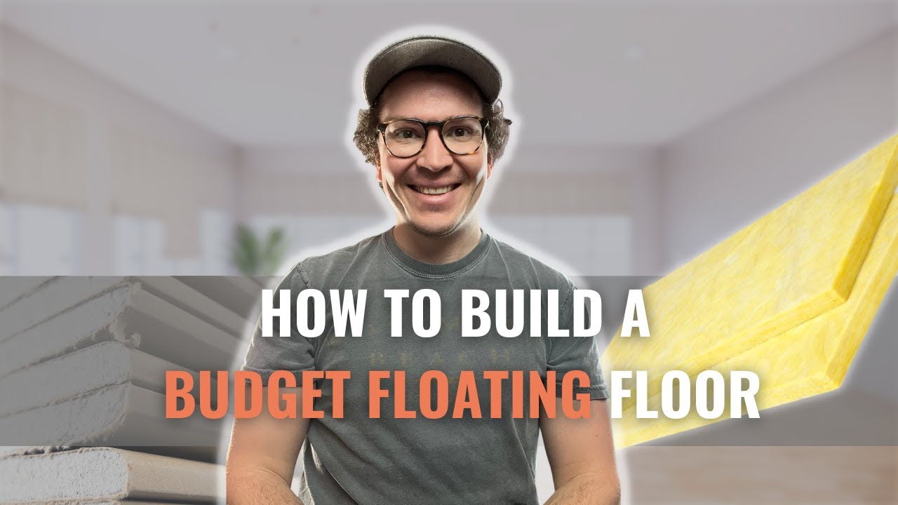 How To Build A Budget Floating Floor YouTube