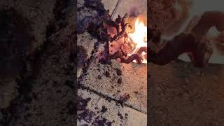 Making fire snake