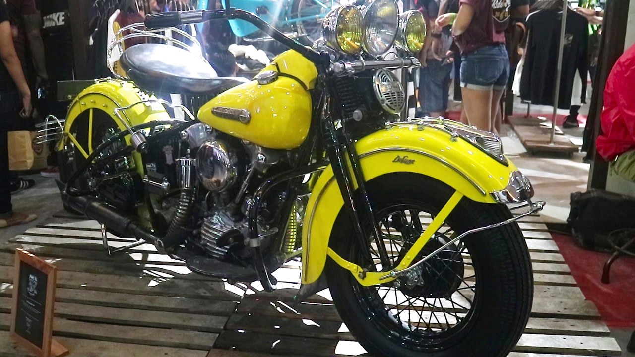 Motor Orang Kaya 1947 Harley Davidson Knucklehead American