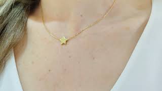 Video: Mini Star Necklace Details
