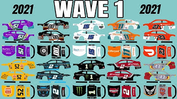 Nascar Templates 2021 Wave 1