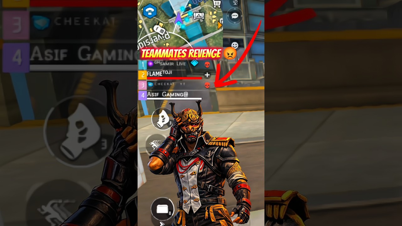 Br Rank 1V4 🗿 Revenge Hit Hard 🤯 They Didn’t Expect This 💀