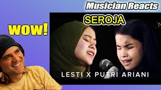 Putri Ariani Reaction - Seroja X Lesty Kejora