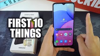 Samsung Galaxy A03s 5G - First 10 Things To Do!