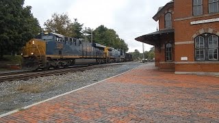 Westbound CSX Coal in Point of Rocks MD 10/2/16 (Ep. 7)