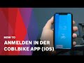 How To | Anmelden in der COBI.Bike App (iOS)