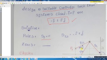 Compensator design using Root Locus