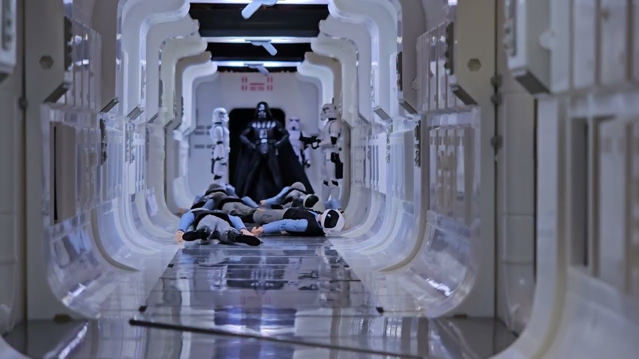Double length Tantive IV Hallway. 8 Playsets Connected. Star Wars