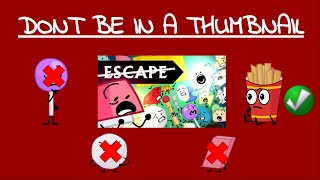 BFB\/TPOT: But If You’re In A Thumbnail, You’re Eliminated