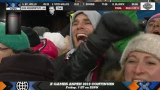 Gus Kenworthy - X Games Superpipe 2016 - 2nd Place Run