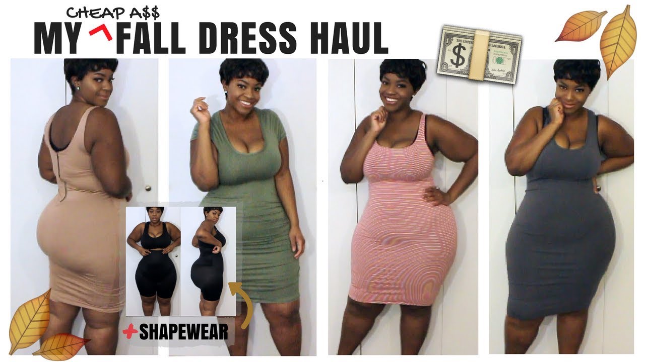 A Cheap AF Fall Dress TryOn Haul feat. Ross Plus Size/Curvy