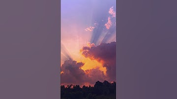 Kenapa langit warna oranye pas matahari terbenam?!! #ilmu