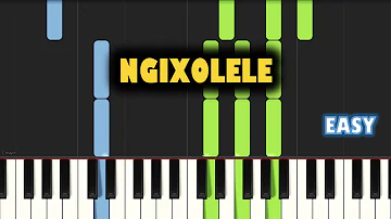 Busta 929 - Ngixolele ft. Boohle | EASY PIANO TUTORIAL by SAPiano