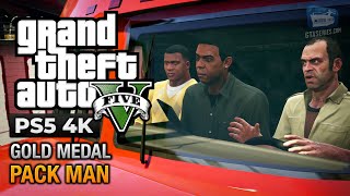 GTA 5 PS5 - Mission #57 - Pack Man [Gold Medal Guide - 4K 60fps]