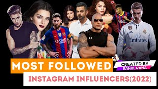 Most Followed Instagram Influencers 2022 | Most followed Instagram accounts comparison | Top 25