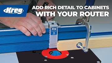 High Speed Beaded Face-Frames - On Your Router!