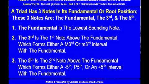 Part 5a. LESSON 12 of 32, The sol#_g# minor scale. THEORY