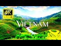 Vietnam 4K  Flying Over Vietnam  4K Nature Video With Nature Sounds  4K Video Ultra HD