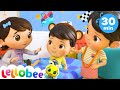 5 Little Monkeys And The Doctor +More Nursery Rhymes for Kids | Little Baby Bum