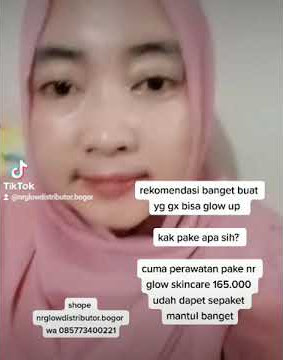 NR GLOW SKINCARE PEMUTIH WAJAH TERAMPUH 085773400221