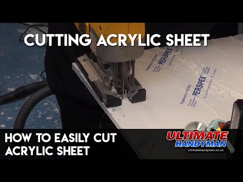How to easily cut acrylic sheet