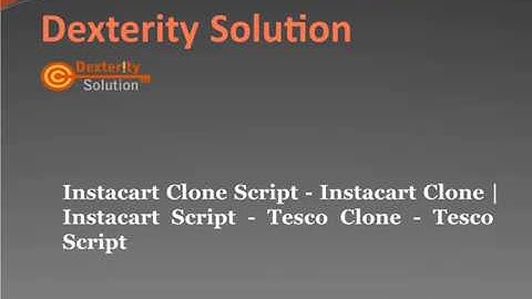 Advanced Instacart Clone Script - Instacart Clone | Instacart Script(2018)