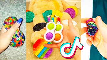 Fidget Toys Shopping Haul Pop It Simple Dimple Stressball TikTok Compilation 15