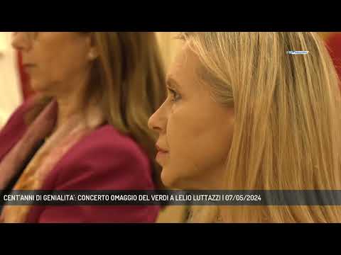 CENT'ANNI DI GENIALITA': CONCERTO OMAGGIO DEL VERDI A LELIO LUTTAZZI | 07/05/2024