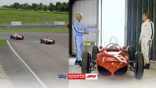 Brundle and Hill take the classic 'Sharknose' Ferrari for a test drive 🏎️