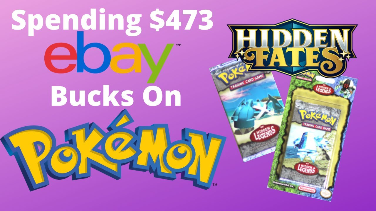 Buying Pokemon Cards with My 473 Ebay Bucks Coupon My Pokemon Card Collection Episode 7
