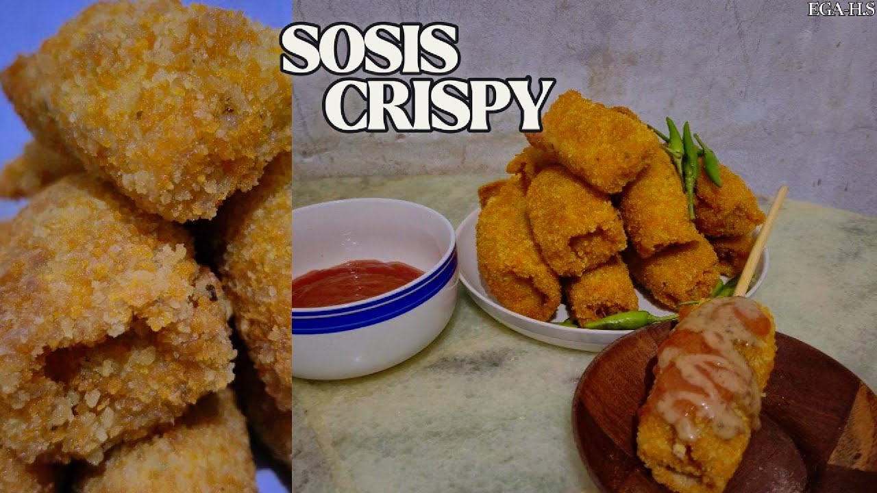 MODAL KECIL UNTUNG BESAR! Resep Sosis Crispy, Kriuknya Kebangetan!