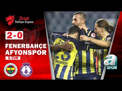 Fenerbahçe 2 - 0 Afjet Afyonspor (Ziraat Türkiye Kupası 5. Tur Maçı) / A Spor / 29.12.2021