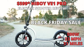 $534* Hiboy VE1 Pro Electric Scooter - Unboxing, Assembly, Test Ride, and Review ($50 off code)