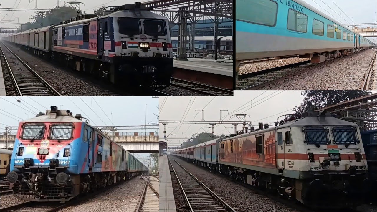Garib Rath+ Janshatabdi+ Superfast Express skipping Palwal Railway station 