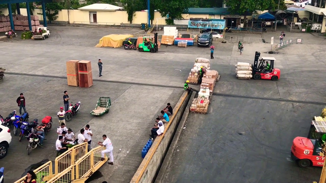 Nasipit Port - at the Roof Deck of MV Nasipit