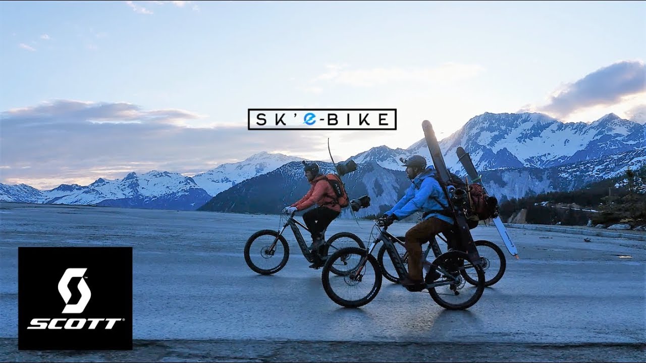 Approaching Ski Couloirs by E-Bike - Sk'e-Bike - Complete Film