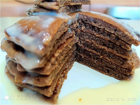 ШОКОЛАДНЫЙ ПАНКЕЙК, НЕОБЫЧНО И ВКУСНО)