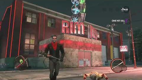 Saints Row 3 negan vs Zombies pt4