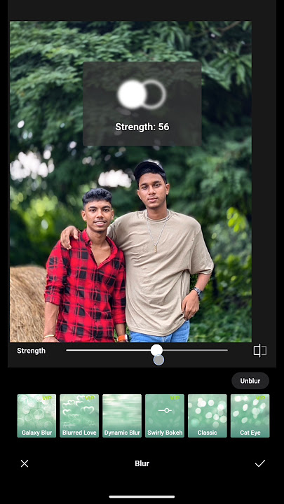 Best photo blur background editing app like DSLR 📸 #youtubeofficialchannel